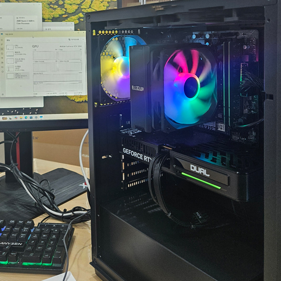 [오늘발송] 피씨스토어 AMD 베스트 게이밍PC 라이젠5 5600 RTX5060 (16GB, M.2 500GB)