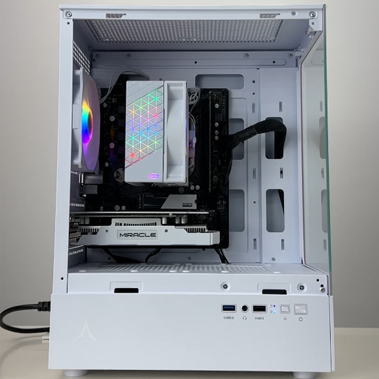 피씨스토어 미니 어항 PC 라이젠5 5600 RTX3050 (16GB, M.2 256GB)