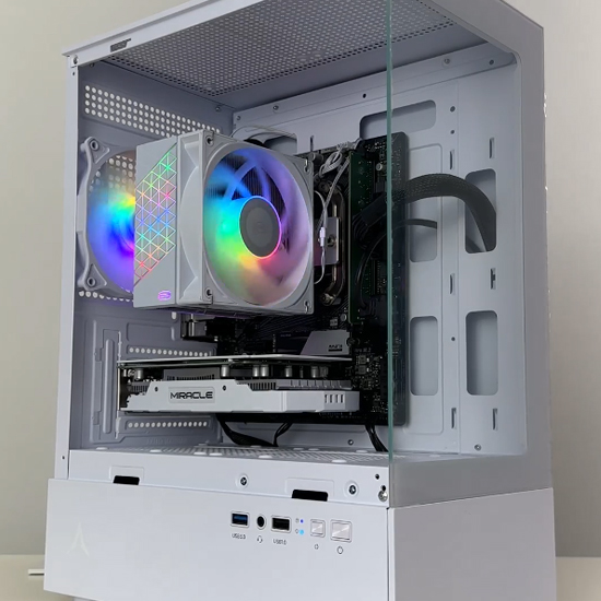 피씨스토어 미니 어항 PC 라이젠5 5600 RTX3050 (16GB, M.2 256GB)