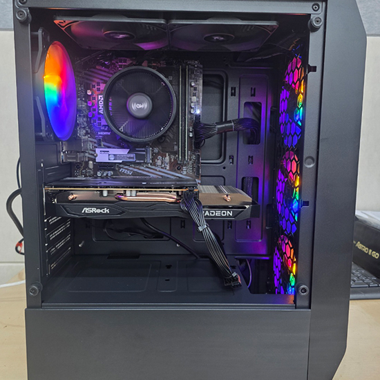 카카오톡 상담판매 AMD 5500GT/RX 7600/16GB