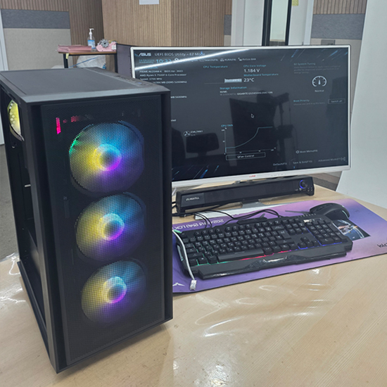 AMD 베스트 게이밍PC 라이젠5 7500F RTX5060 (16GB, M.2 500GB)