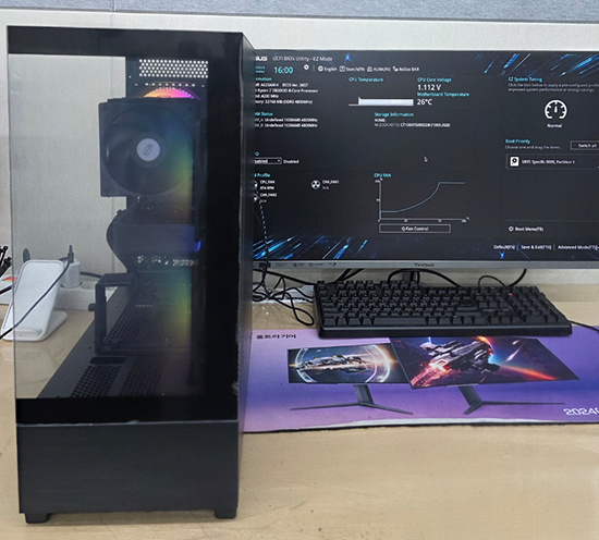 피씨스토어 AMD 라이젠7 7800X3D RTX5060TI (16GB, M.2 500GB)